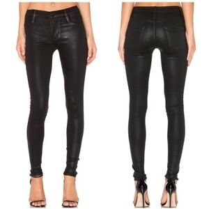 JAMES JEANS Twiggy Coated Skinny Jeans. EUC.